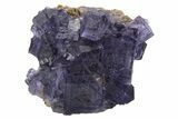 Purple Cubic Fluorite Crystal Cluster - Cave-In-Rock, Illinois #228246-2